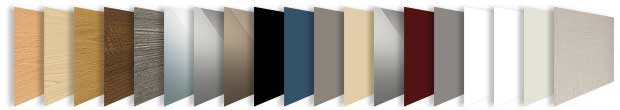 Spacepro Door Panel Swatches - Bedrooms Plus