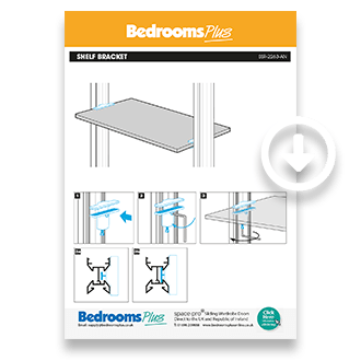Relax Shelf Bracket Installation Guide - Bedrooms Plus