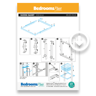 Relax Sliding Basket Installation Guide - Bedrooms Plus