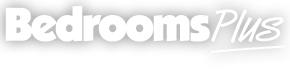 Bedrooms Plus and Spacepro sliding wardrobe doors logos